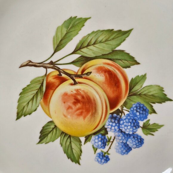 Vintage Rare 22 Karat Crown Of Gold Encrusted 10" Plate by Sabin - Picture 2 of 9